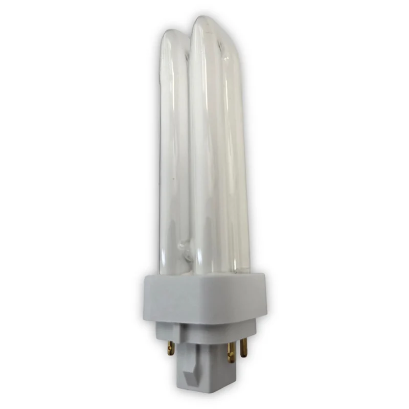 Northern Stars Fluorescent Plug In Light Bulb - CFL-PLD13/30/4P 3000K 13W G24q-1 900LM - Frosted - 2 Pack