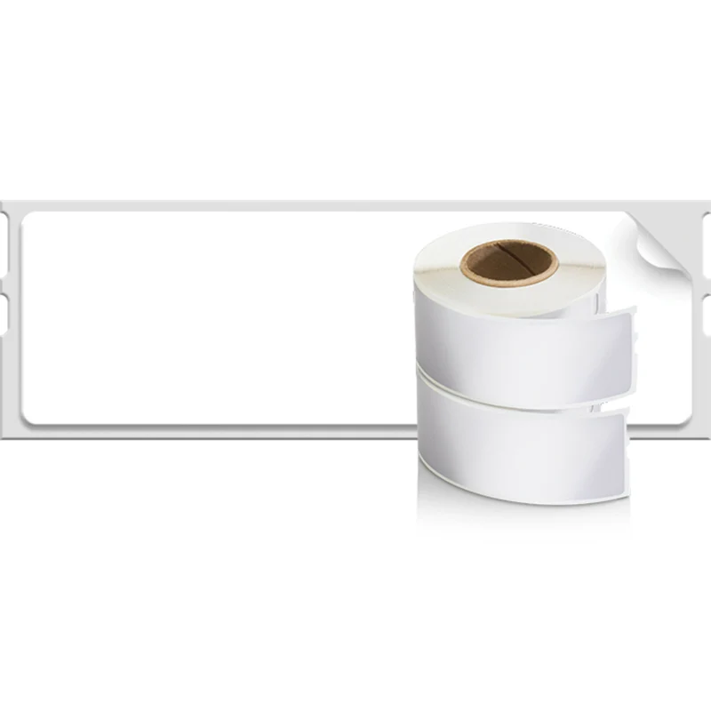 DYMO LabelWriter Self-Adhesive White Mailing Address Labels, 1-1/8" x 3-1/2" - 2 Rolls of 350 (700 Total)