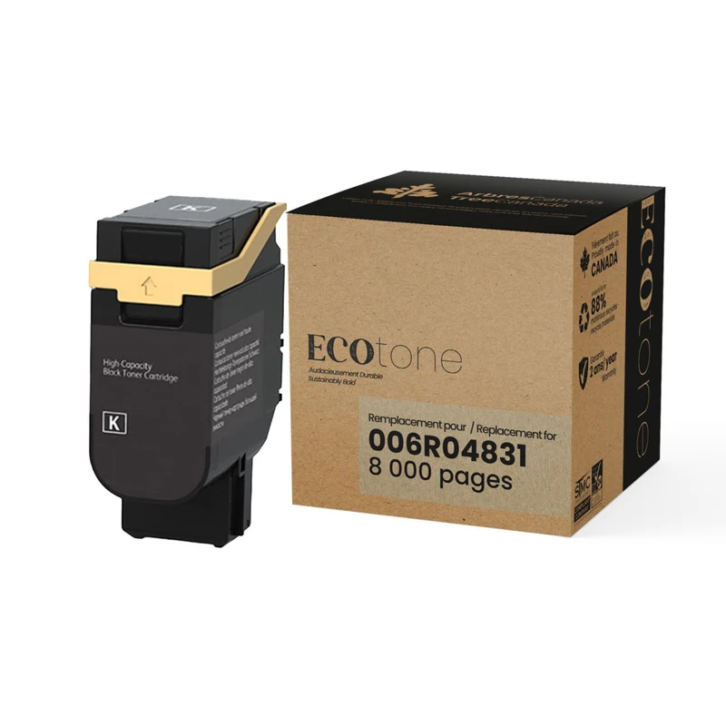 Ecotone Xerox 006R04831 Cartouche de toner remanufacturée - Rendement élevé - Noir