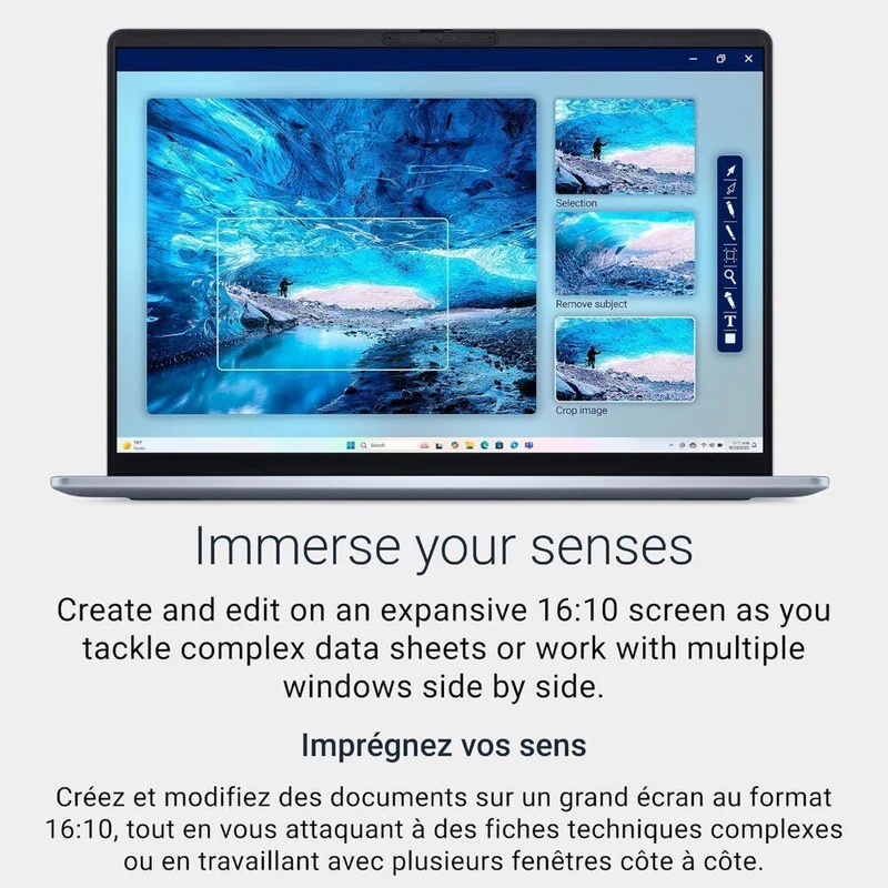 Dell Open Box 16" Plus 16 Touchscreen Copilot+ PC Laptop - Intel Core Ultra 9 288V - 1 TB SSD - 32 GB - Windows 11 Home - Blue