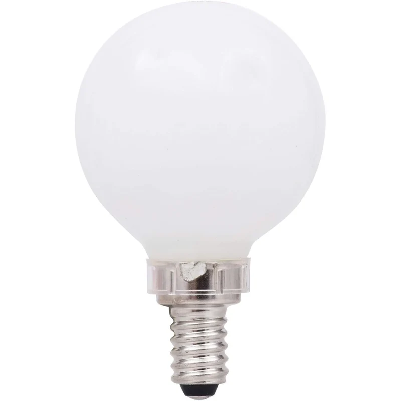 Northern Stars LED Light Bulb - LE-5G16/950/IF 5000K 120V 4W E12 350LM = 40W - Frosted - 10 Pack