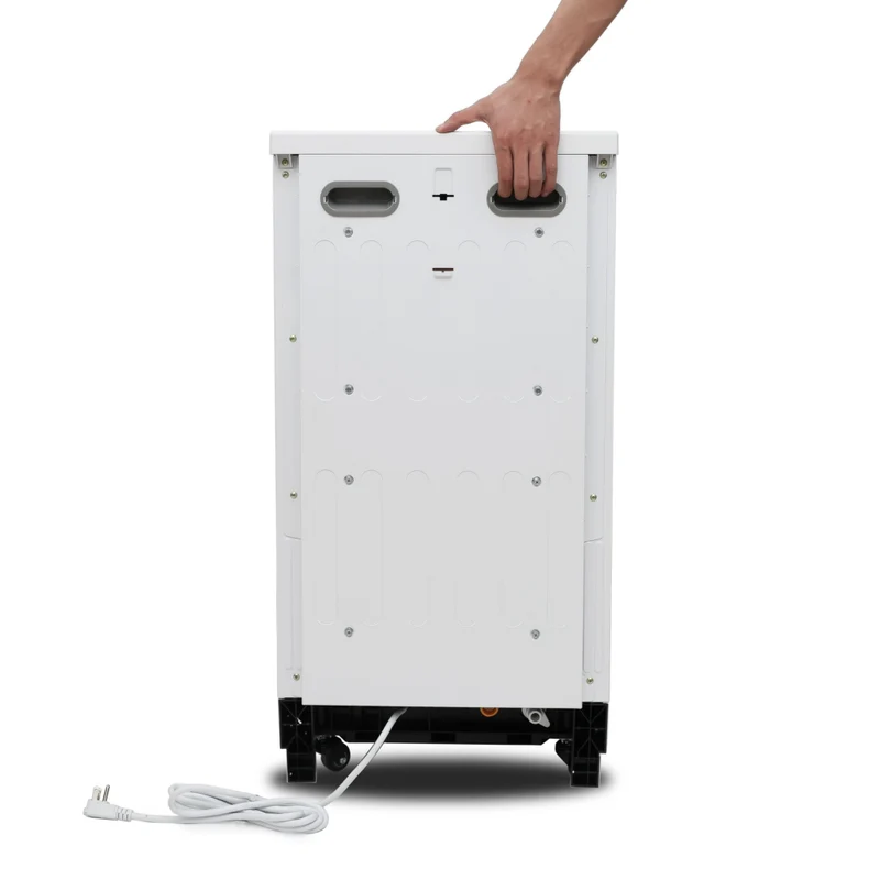 BLACK+DECKER - Lave-vaisselle portatif 18 po - capacité de 8 couverts - 6 programmes de lavage - blanc