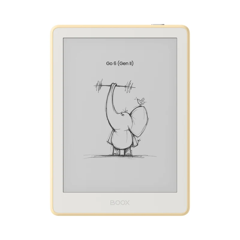 BOOX - Liseuse électronique Go 6 (2e gén.) à écran E Ink de 6 po, 32 Go, crème