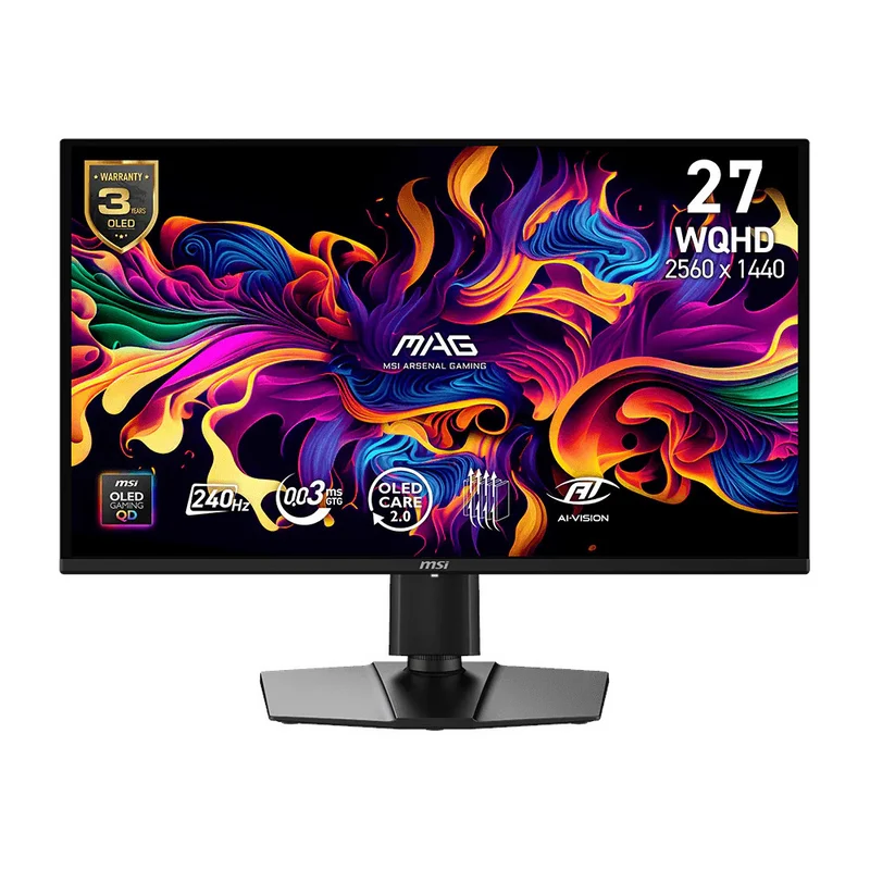 Moniteur de jeu MSI MAG 274QP QD-OLED X24 27" QHD OLED 240Hz