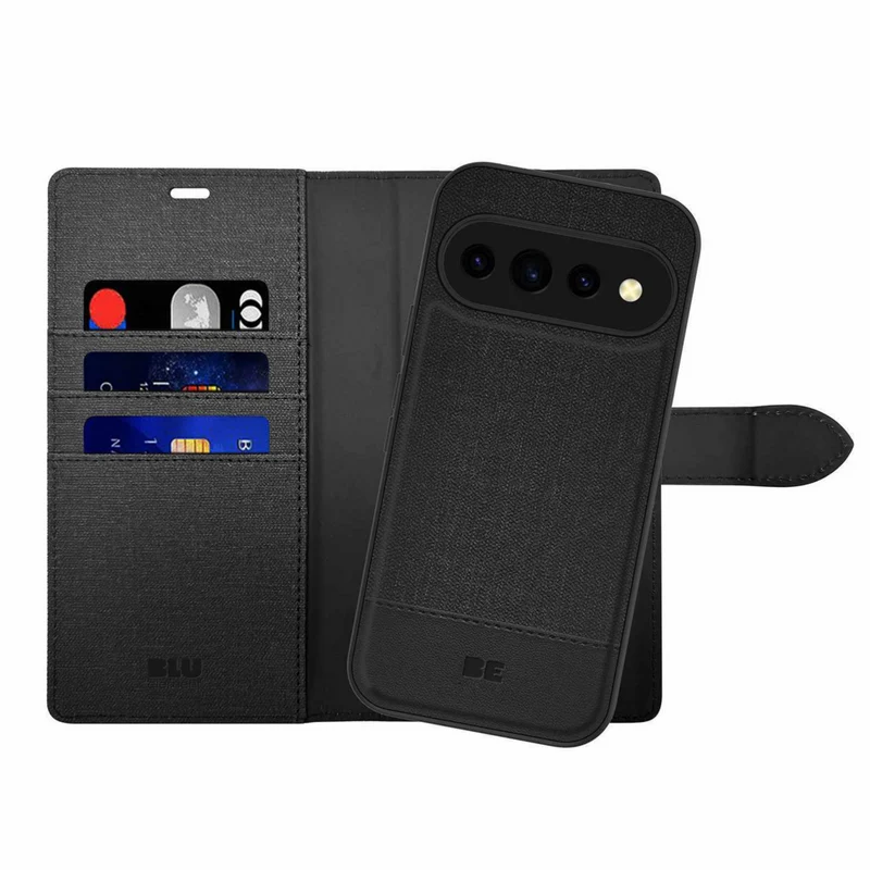 Blu Element - Étui Folio 2-en-1 pour Google Pixel 11 Pro XL - Noir