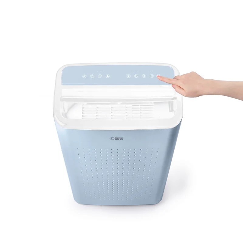 Commercial Cool - Climatiseur portatif intelligent 9 000 BTU - bleu pâle
