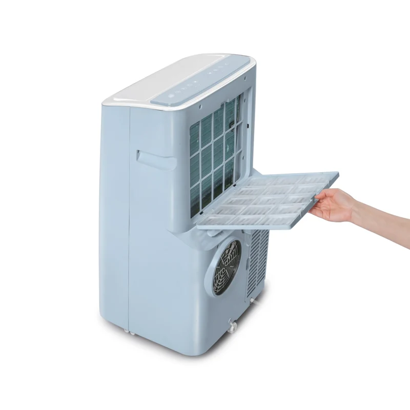 Commercial Cool - Climatiseur portatif intelligent 9 000 BTU - bleu pâle