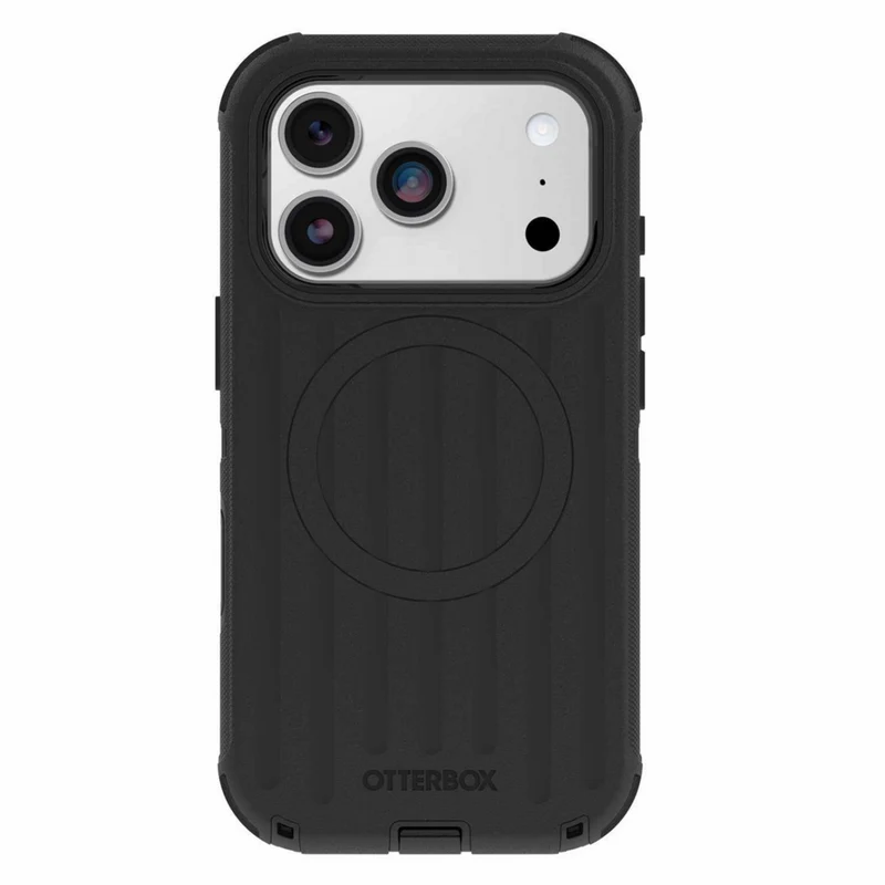 OtterBox - Étui Defender Pro MagSafe pour iPhone 17 Pro - Noir