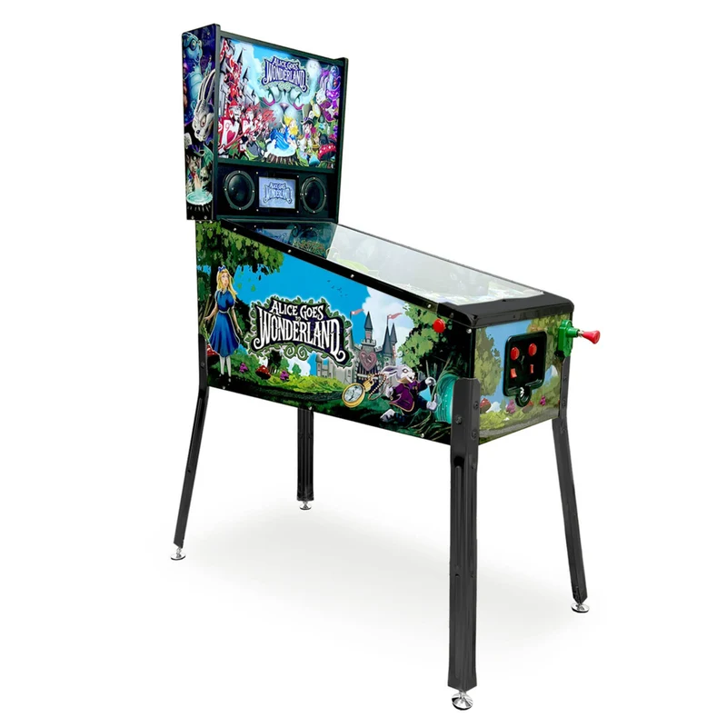 Wonderland Amusements Alice Goes To Wonderland Pinball - English