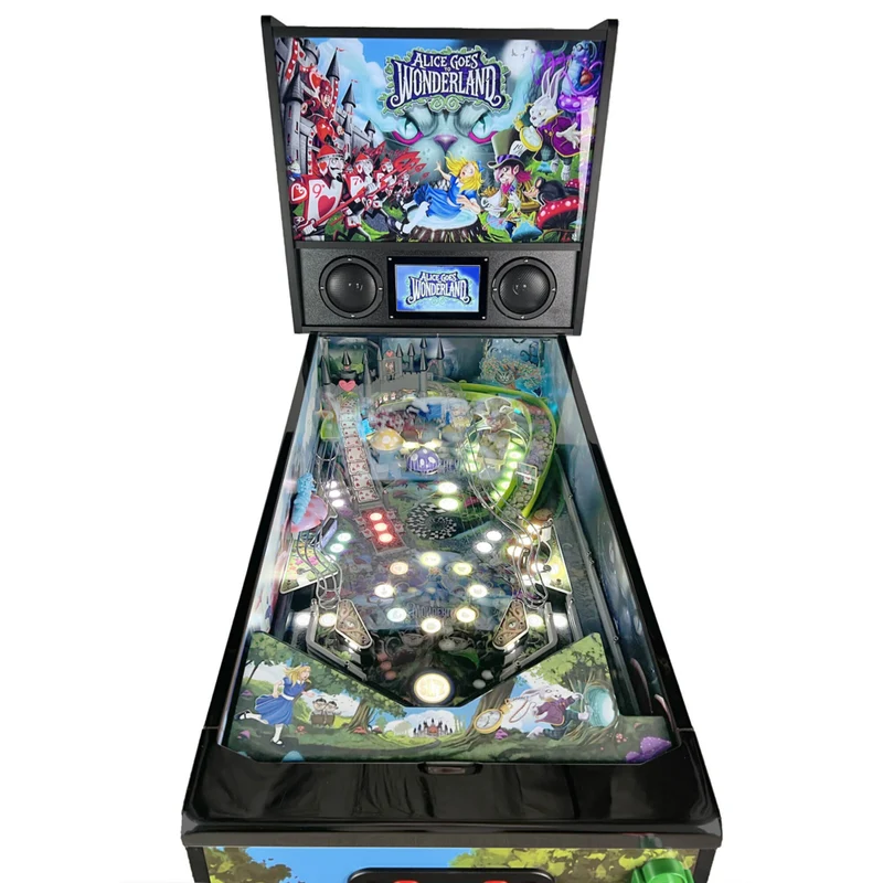 Wonderland Amusements Alice Goes To Wonderland Pinball - English