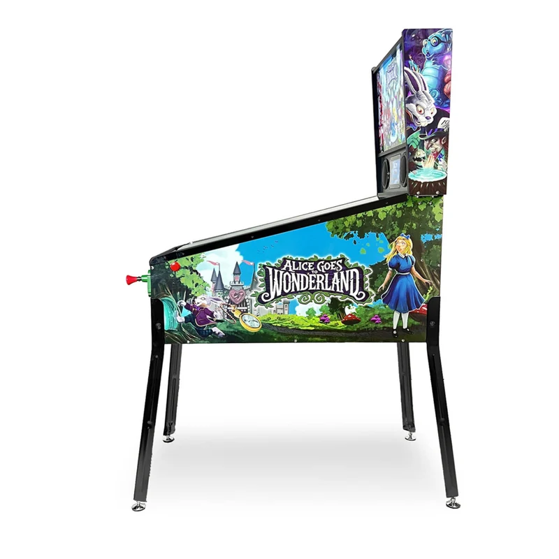Wonderland Amusements Alice Goes To Wonderland Pinball - English