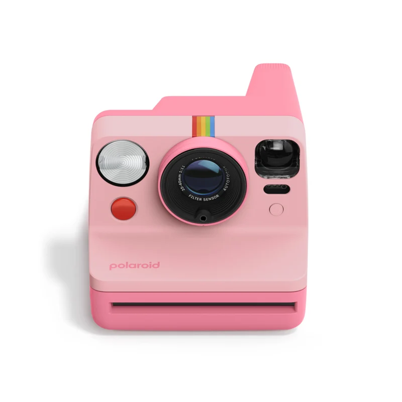 Polaroid - Appareil photo instantané Now 3e génération, lot de 8 photos instantanées Rose