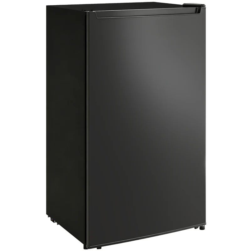 HOMCOM - congélateur mini compact avec température réglable - 2,1 pi3 - noir