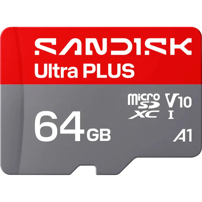 Sandisk 64GB Ultra PLUS MicroSD UHS-I Card
