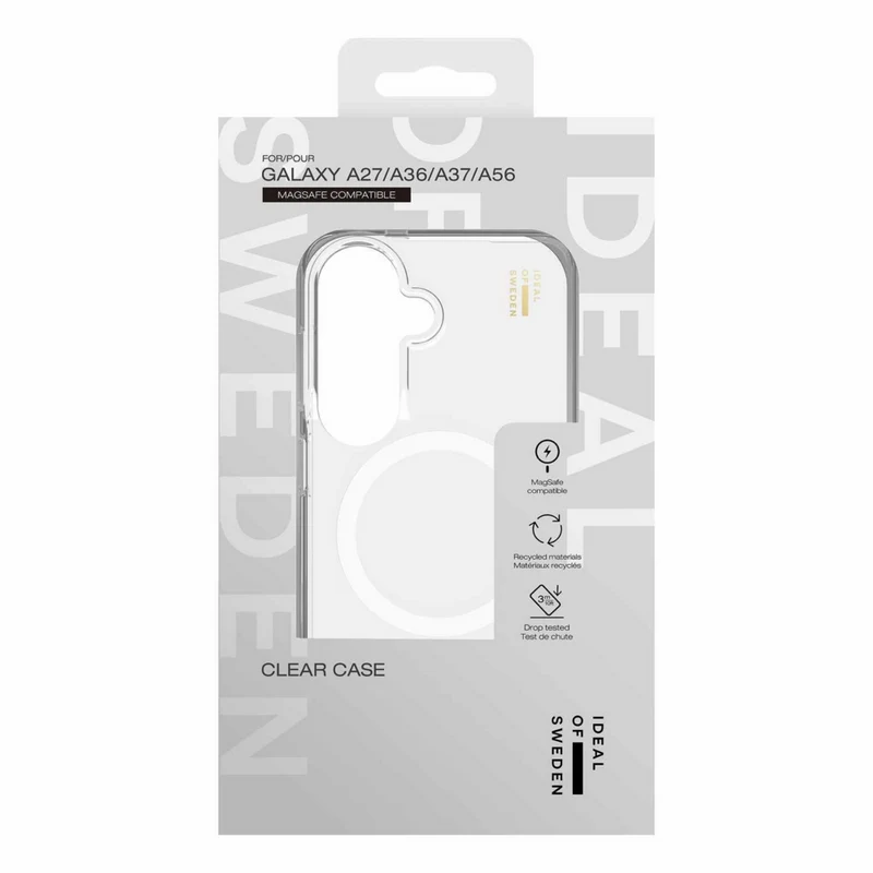 Ideal of Sweden MagSafe Case for Samsung Galaxy A56 5G/A37 5G/A36 5G/A27 5G - Clear