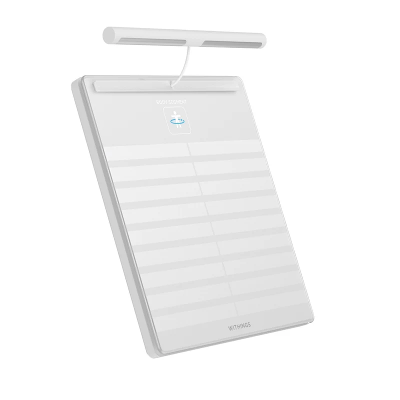 Withings - Body Segment Balance Wi-Fi avec composition corporelle segmentée - Blanc
