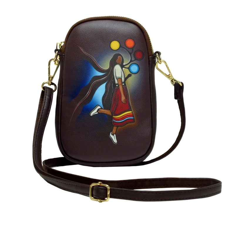 Oscardo A Skirt with a Story by Emily Kewageshig Phone Bag