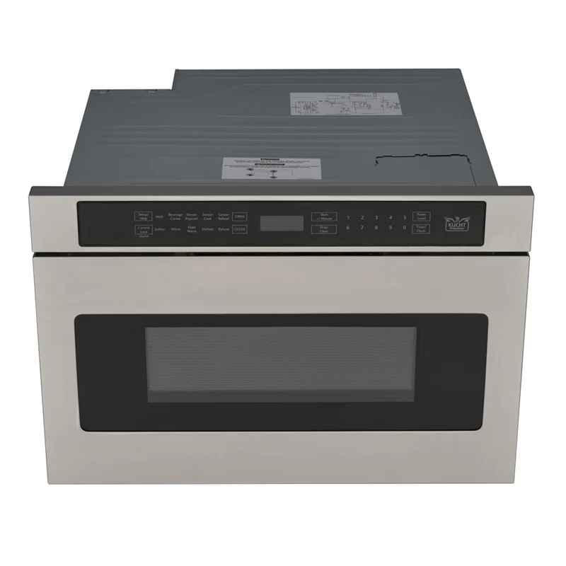 Kucht - Four micro-ondes encastré 24 po, 1,2 pi³ - Tiroir micro-ondes - Acier inoxydable
