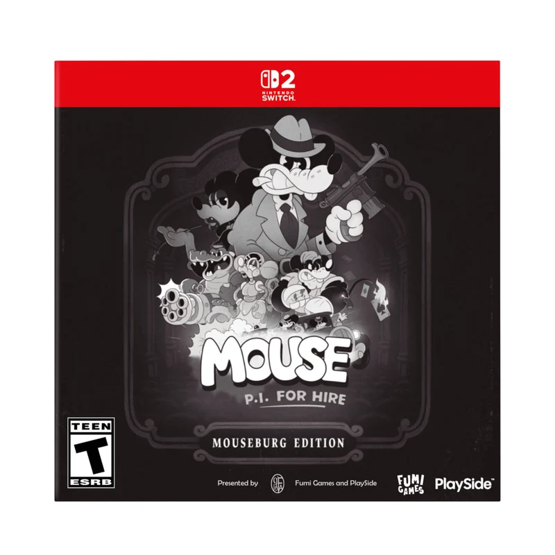 MOUSE : Détective privé. À louer L’édition Mouseburg pour Nintendo Switch 2