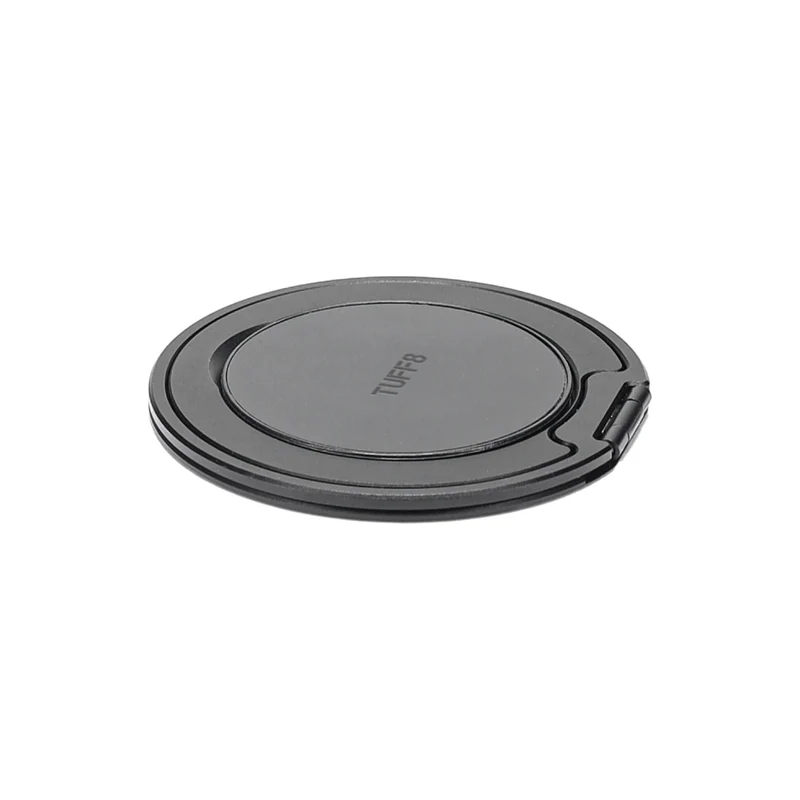 TUFF8 - Support annulaire ultra-mince à 360° Sidekick MagSafe - noir