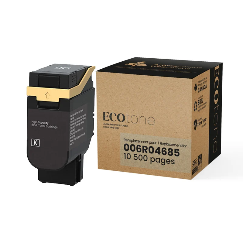 Ecotone Xerox 006R04685 Cartouche de toner remanufacturée - Rendement élevé - Noir