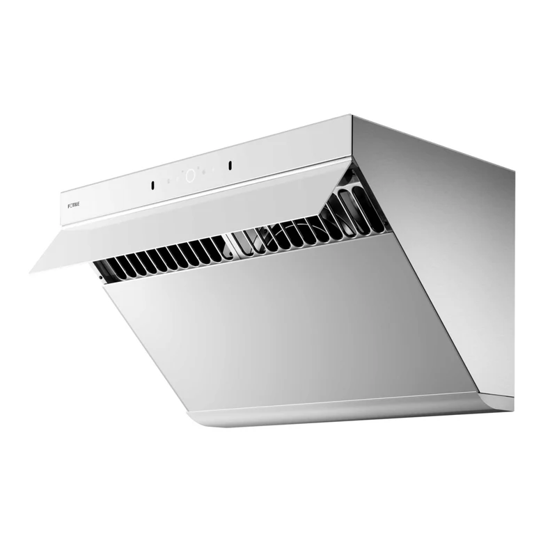 Fotile - JQG7515W Hotte aspirante à ventilation inclinée - 30 po - Blanche