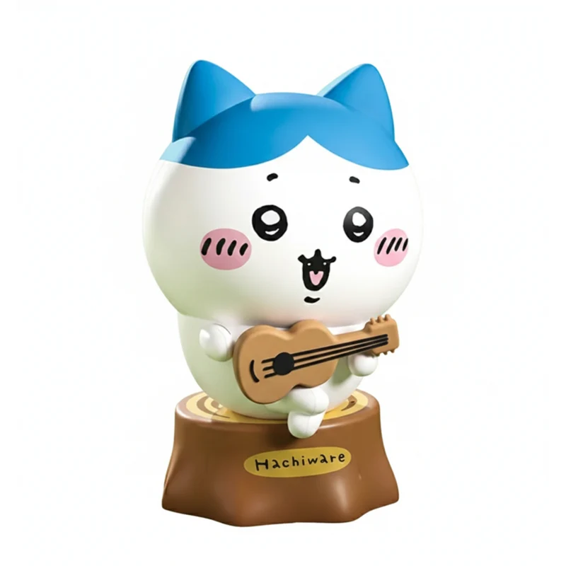 MarTUBE Hachiwar Singing Bluetooth Speaker with Interactive Features - Blue/White