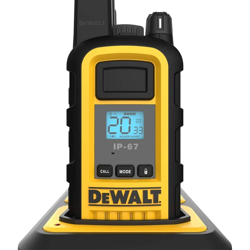 DEWALT - DXFRS800 lot de 48 radios robustes avec 8 chargeurs à 6 ports