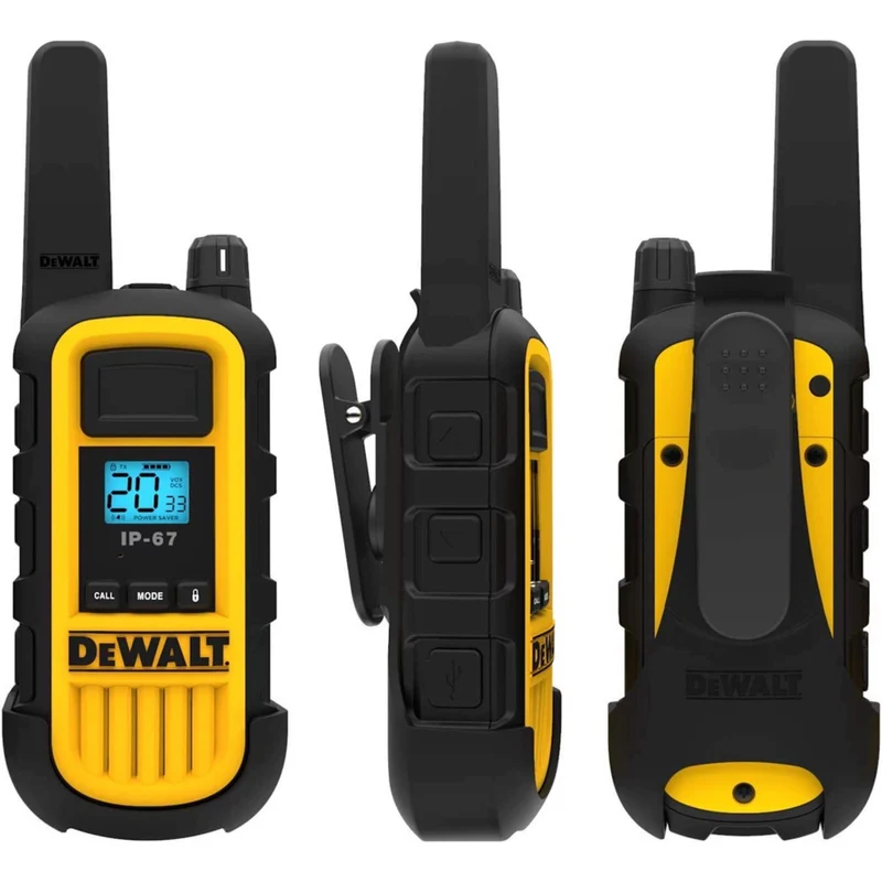 DEWALT - DXFRS800 lot de 48 radios robustes avec 8 chargeurs à 6 ports