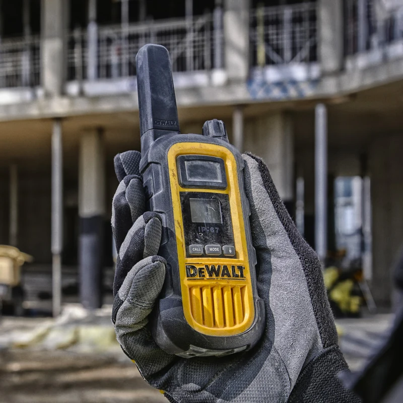 DEWALT Heavy Duty 48 DXFRS800 Radios with 8X 6 Port Chargers