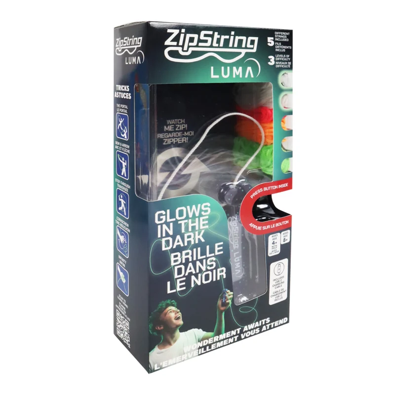 ZipString - Luma en boîte-vitrine