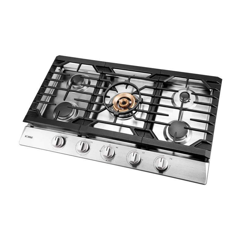 Fotile - Plaque de cuisson à gaz en acier inoxydable Tri-Ring Series - 36 po