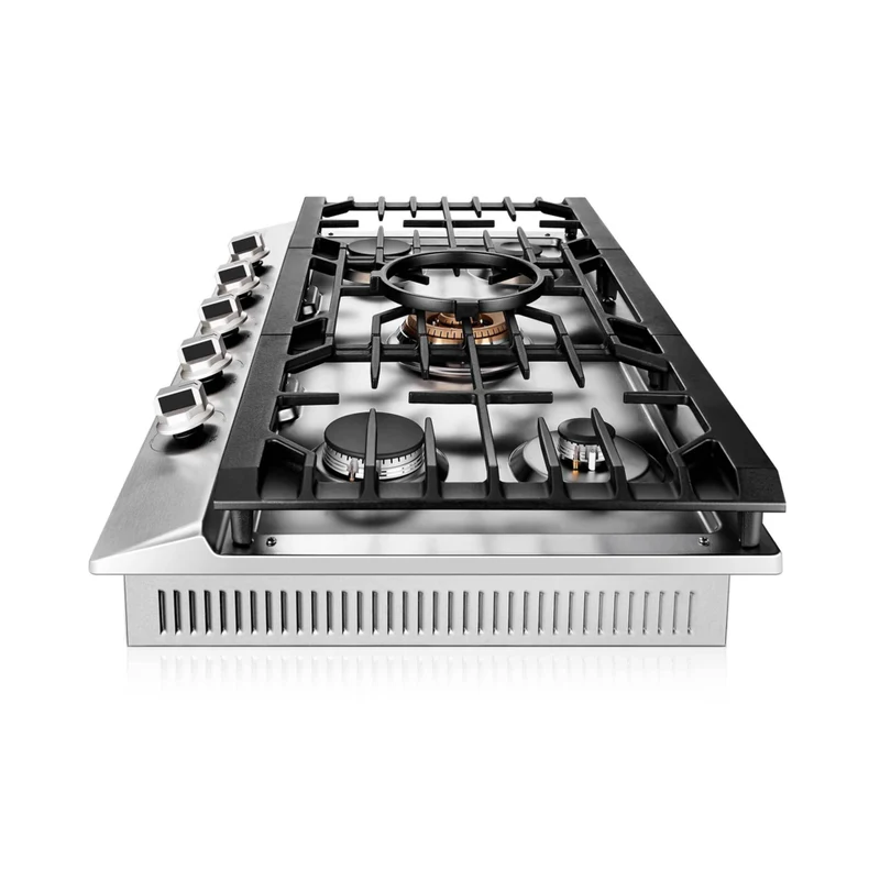 Fotile - Plaque de cuisson à gaz en acier inoxydable Tri-Ring Series - 36 po
