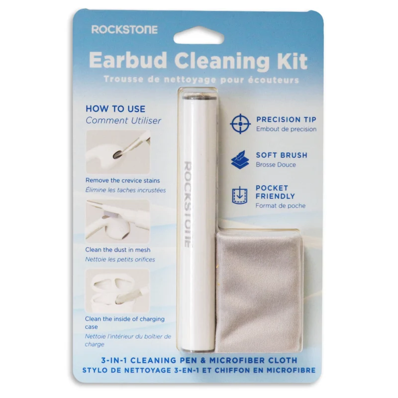 Rockstone 3-in-1 Earbud Cleaning Kit