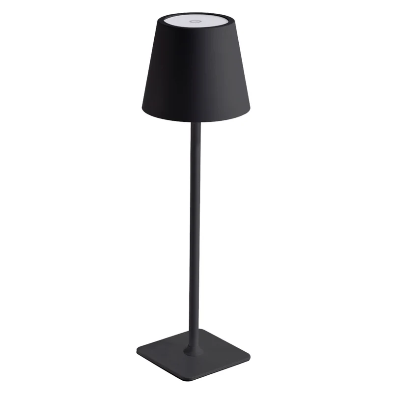 Xtricity - Lampe de table tactile LED portable Lucie - Noire