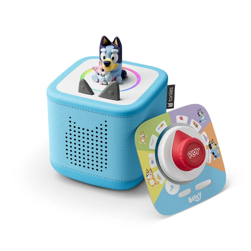 tonies - Coffret Toniebox 2 Bluey - Bleu ciel - Anglais