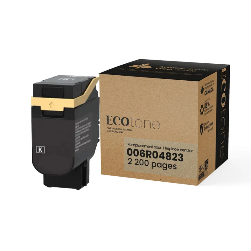 Ecotone Xerox 006R04823 Cartouche de toner remanufacturée - Rendement standard - Noir