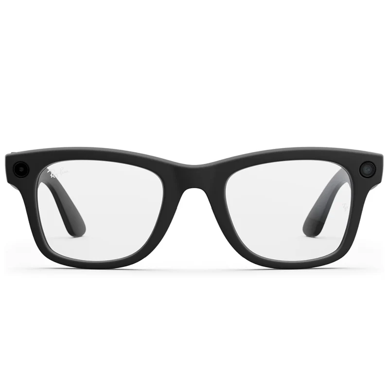 Ray-Ban Meta - Lunettes AI Wayfarer (Gen 2) 2026 - Monture noire mate - verres transparents
