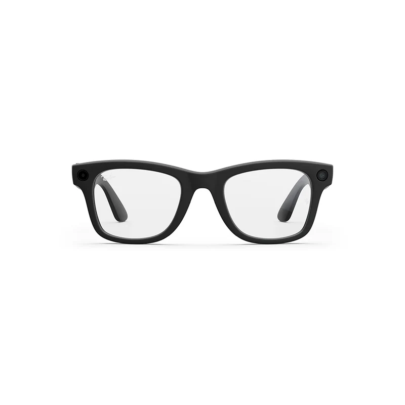 Ray-Ban Meta - Lunettes AI Wayfarer (Gen 2) 2026 - Monture noire mate - verres transparents