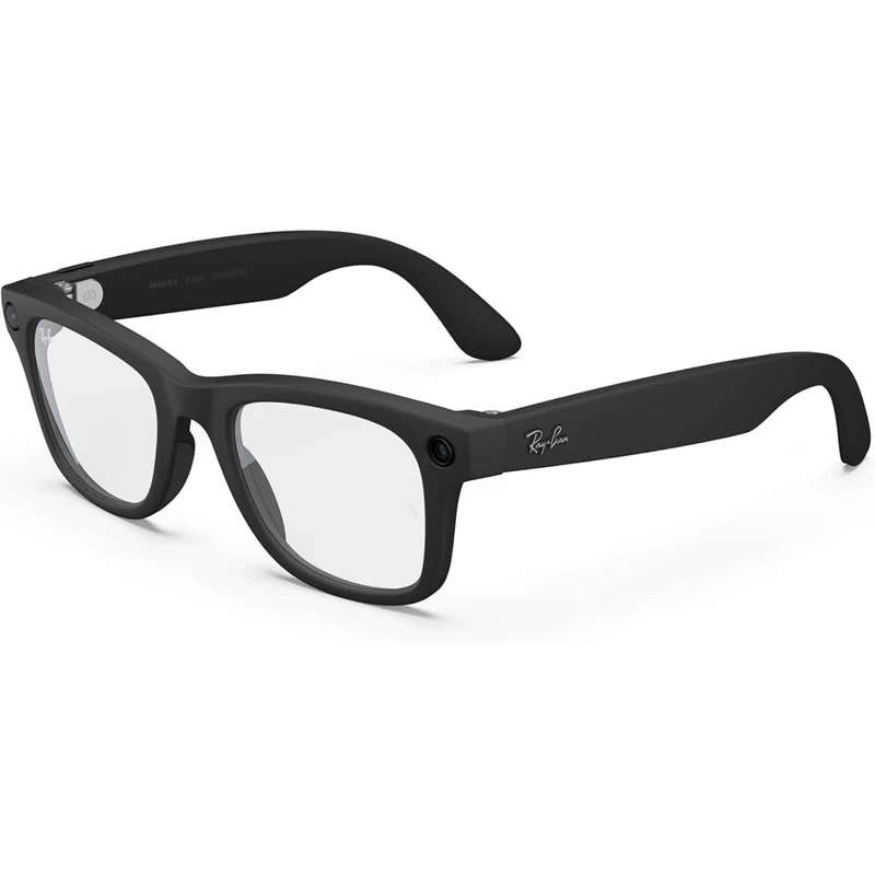 Ray-Ban Meta Wayfarer Gen 2 2026 AI Glasses - Clear Lenses - Matte Black Frame