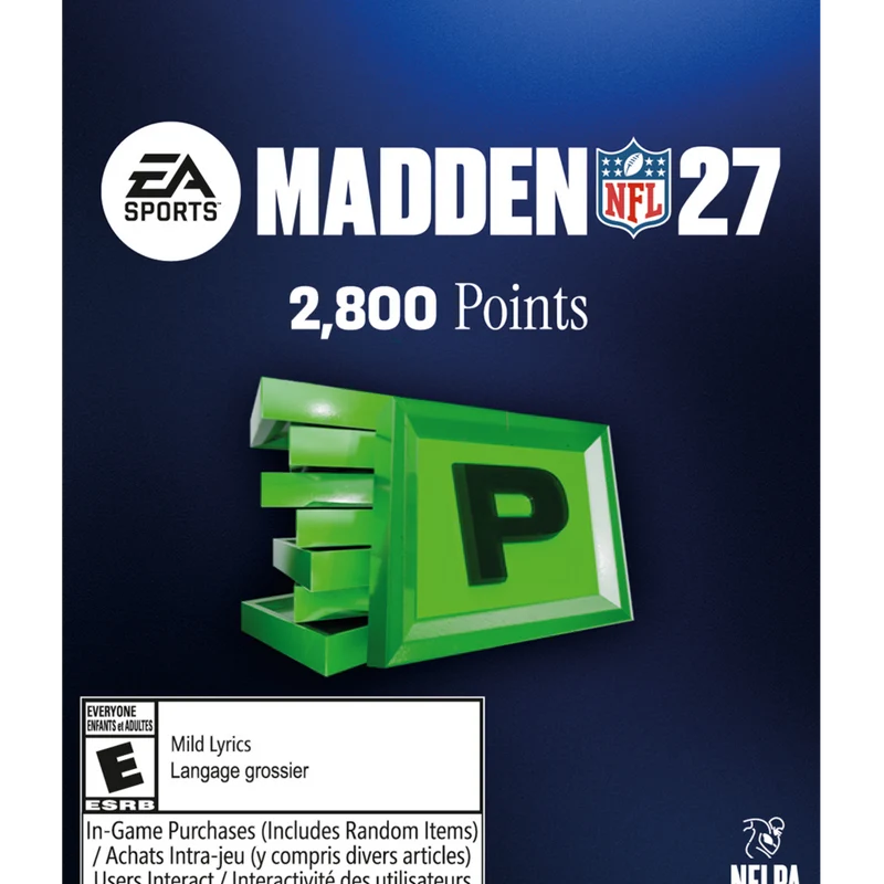 Madden NFL 27 : 2800 points Madden pour Xbox Series X|S [Téléchargement ]