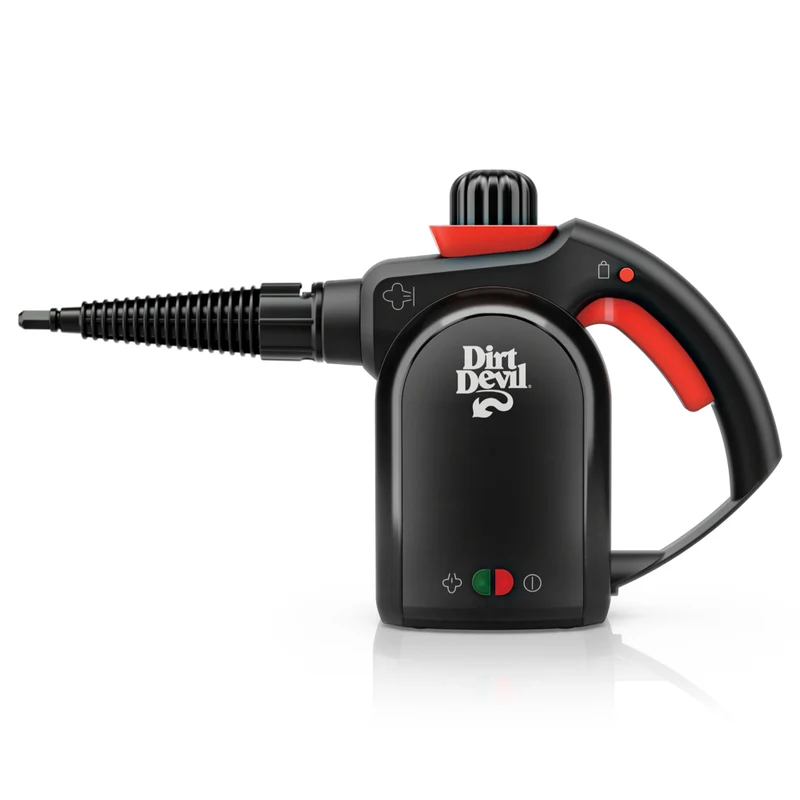 Dirt Devil - Nettoyeur à main à vapeur 7-en-1 WD21000CA - noir/rouge