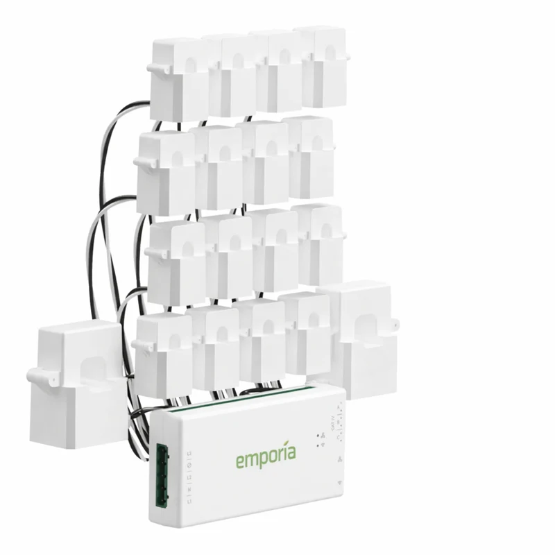 Emporia Vue 3 Home Energy Monitor with 16 50A Circuit Level Sensors