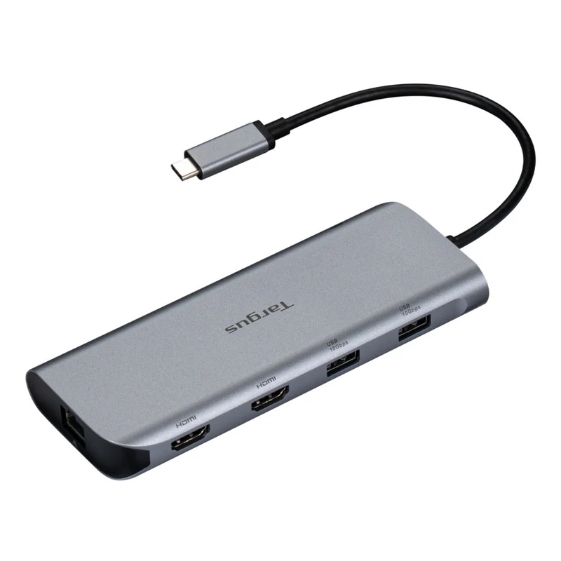 Targus - Station d'accueil mobile multiport USB-C Alt. à double écran 4K HDMI avec passage EPR 140 W