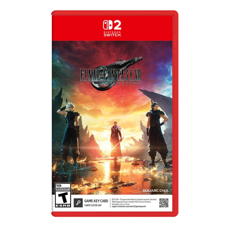 FINAL FANTASY VII REBIRTH – Nintendo Switch 2 (+ carte promotionnelle exclusive Magic: The Gathering—FINAL FANTASY)