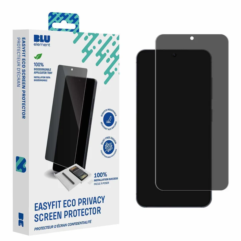 Blu Element EasyFit Privacy Eco Screen Protector for Galaxy S26+