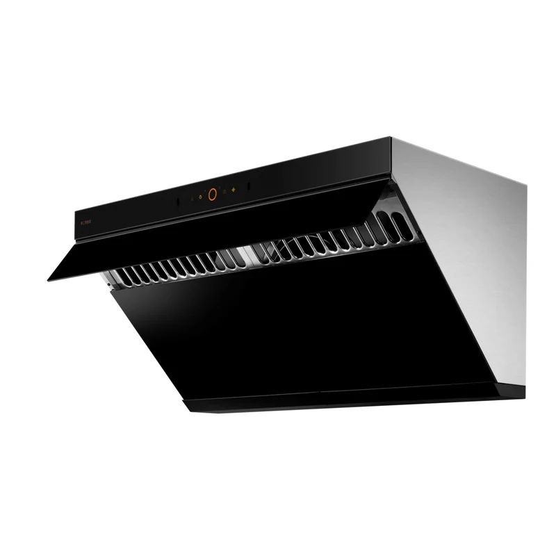 Fotile - JQG9015 Hotte aspirante à ventilation inclinée - 36 po - Noire