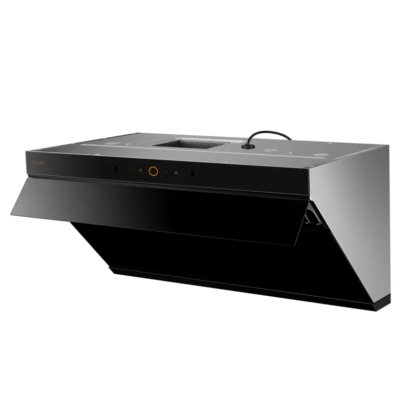 Fotile - JQG9015 Hotte aspirante à ventilation inclinée - 36 po - Noire