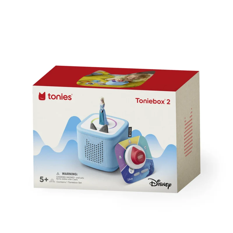 tonies Toniebox 2 Disney Frozen Play Set - Sky Blue - English