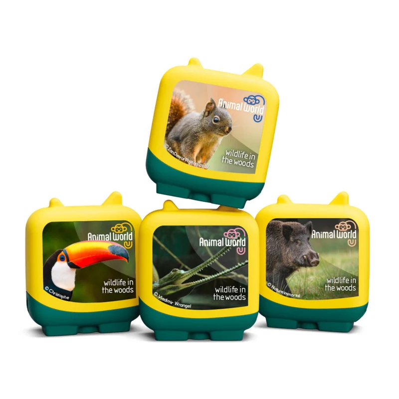 tonies Clever tonies: Animal World: Wildlife In The Woods 4-Piece Set